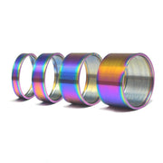 Oil Slick Titanium Headset Spacer Set