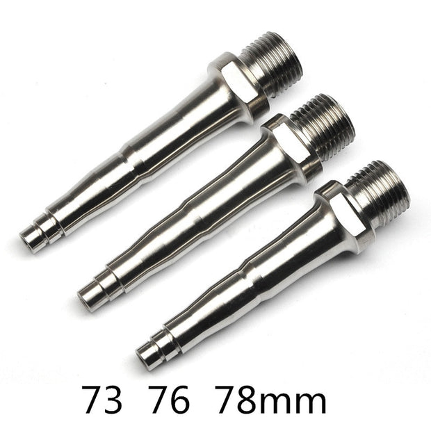 2Pcs Titanium Pedal Axle