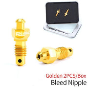 gold shimano bleed nipple 