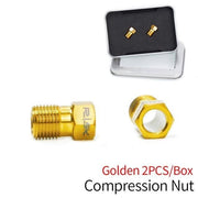 2Pcs 5mm Brake Hose Compression Nut