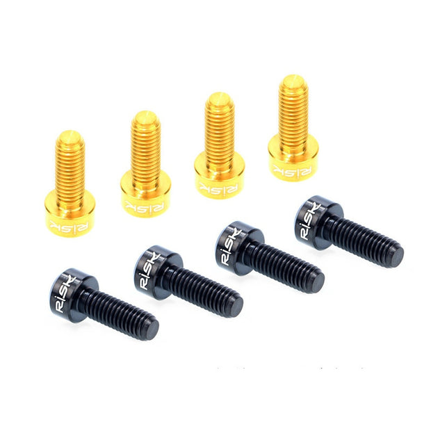 2Pcs M5x14mm Titanium Shifter Bolts