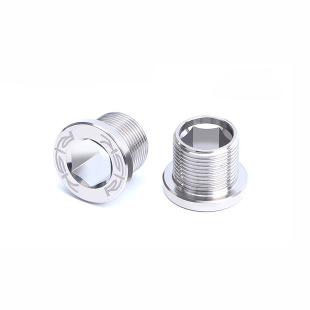 2Pcs M15x12mm Titanium Crank Bolts