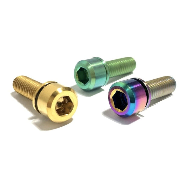 6Pcs M5 Titanium Stem Bolts