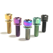 6Pcs M5 Titanium Stem Bolts