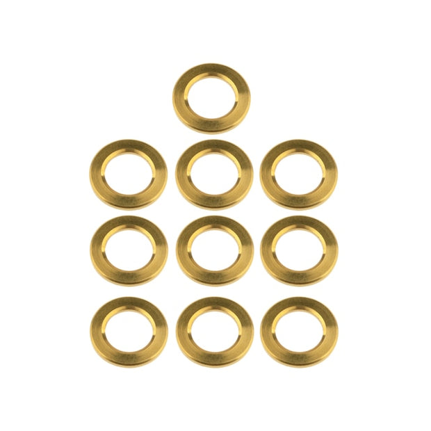 10Pcs M4-M10 Titanium Flat Washers