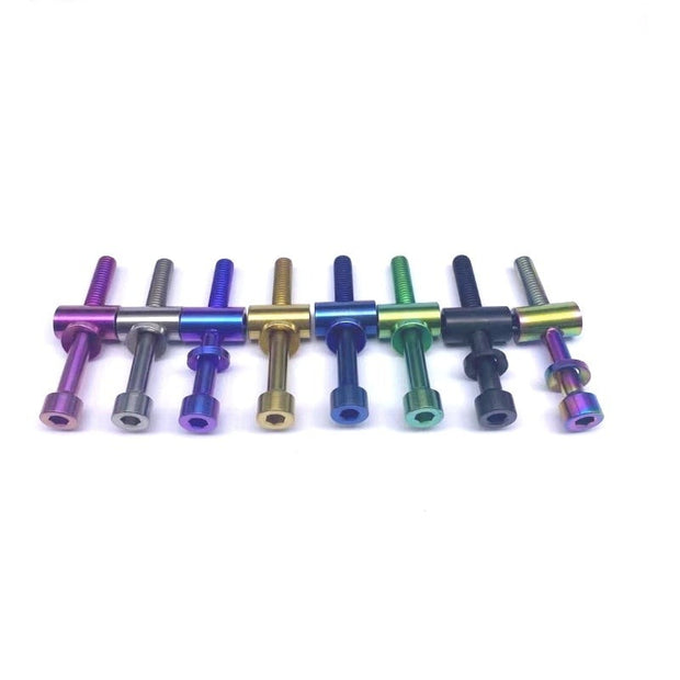 2Pcs M5 Titanium Seatpost Bolts